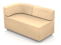 Модульный диван toForm M2 unlimited space Конфигурация M2-2CD (экокожа Euroline P2)