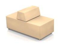 Модульный диван toForm M2 unlimited space Конфигурация M2-2W (экокожа Euroline P2)