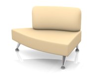 Модульный диван toform М23 fashion trends Конфигурация M23-2L (экокожа Euroline P2)