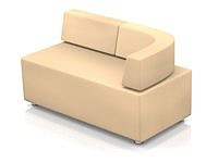 Модульный диван toForm M2 unlimited space Конфигурация M2-2DC (экокожа Oregon)