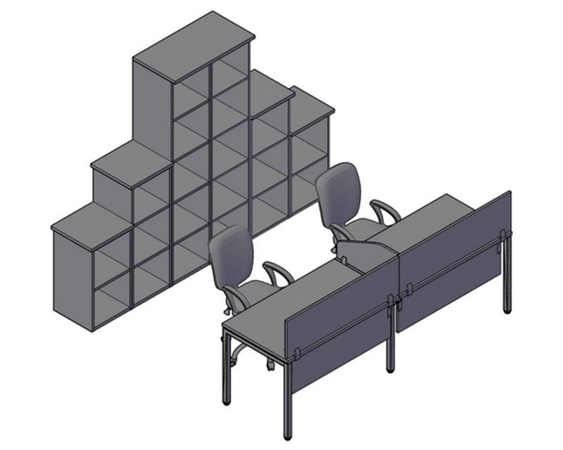 Офисная мебель XTEN S - комплект 3